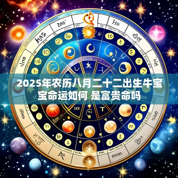 2025年农历八月二十二出生牛宝宝命运如何 是富贵命吗