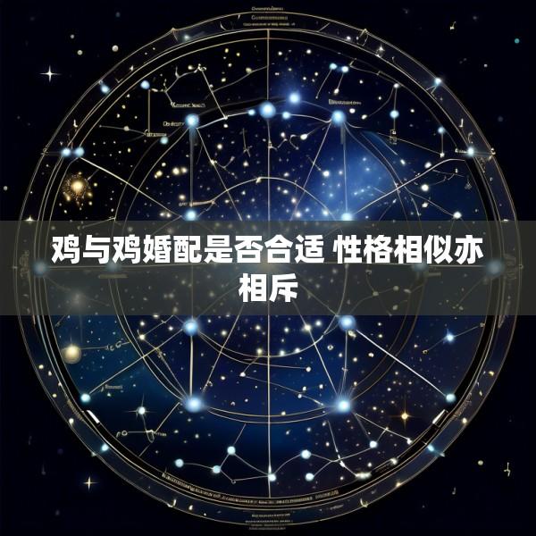 鸡与鸡婚配是否合适 性格相似亦相斥