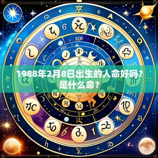 1988年2月8日出生的人命好吗？是什么命？
