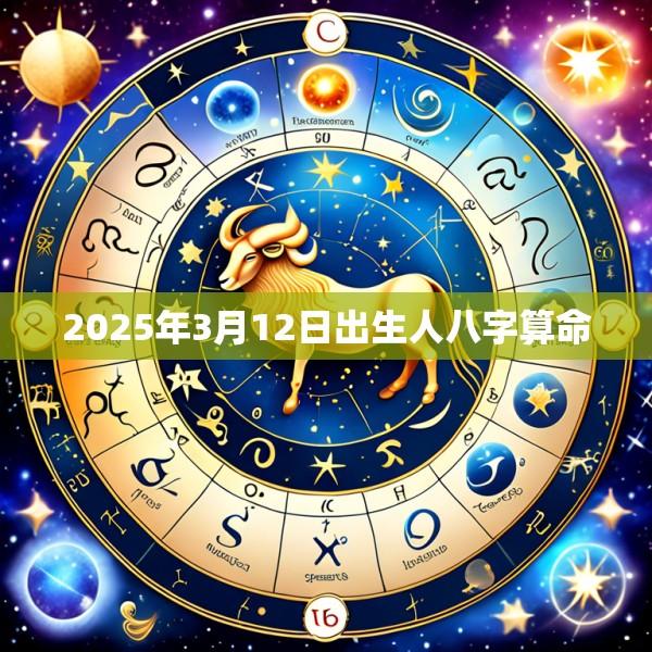 2025年3月12日出生人八字算命