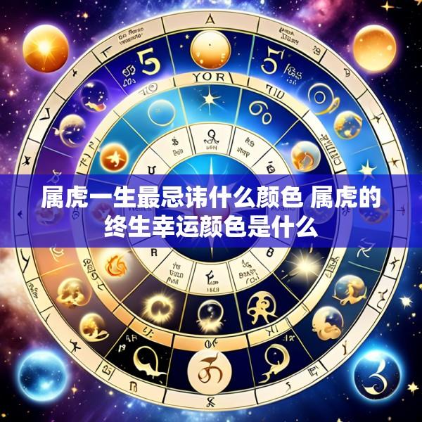 属虎一生最忌讳什么颜色 属虎的终生幸运颜色是什么