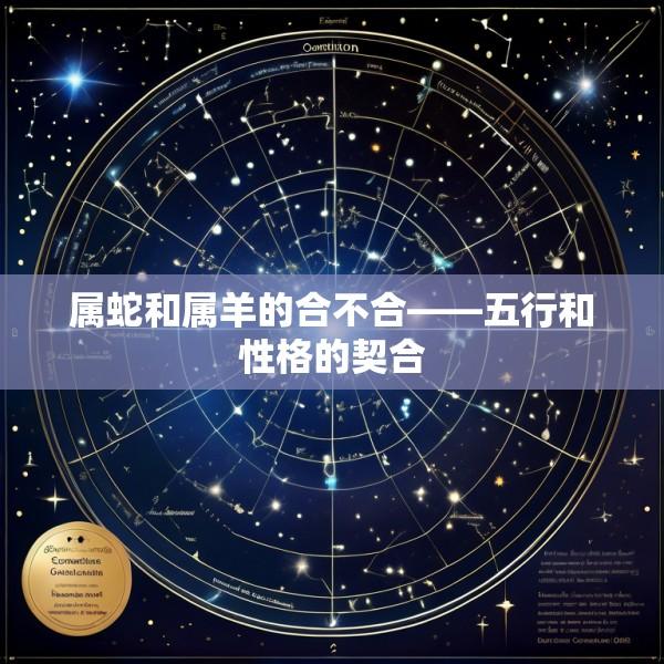 属蛇和属羊的合不合——五行和性格的契合