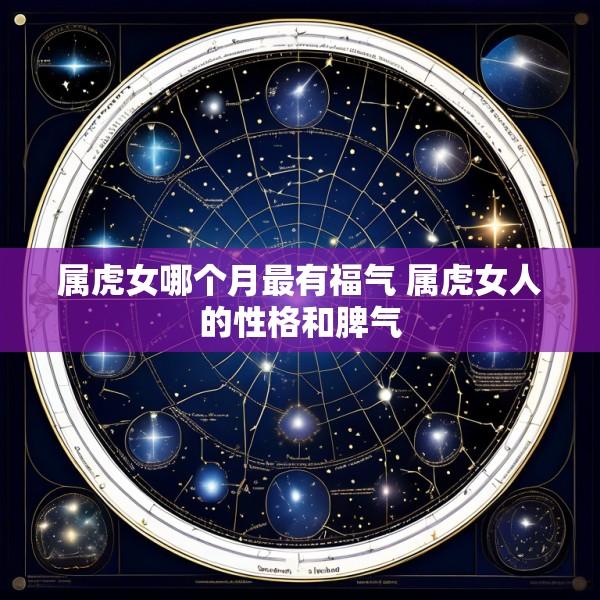 属虎女哪个月最有福气 属虎女人的性格和脾气