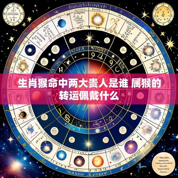 生肖猴命中两大贵人是谁 属猴的转运佩戴什么