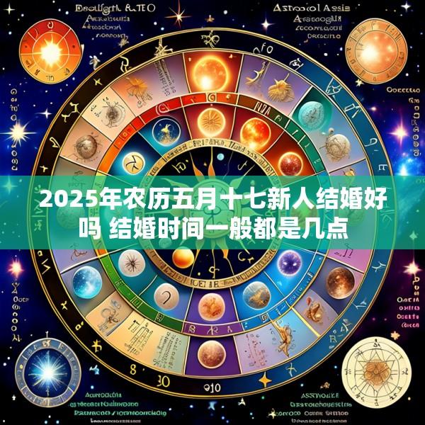 2025年农历五月十七新人结婚好吗 结婚时间一般都是几点
