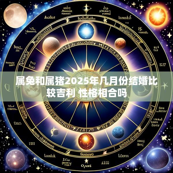 属兔和属猪2025年几月份结婚比较吉利 性格相合吗