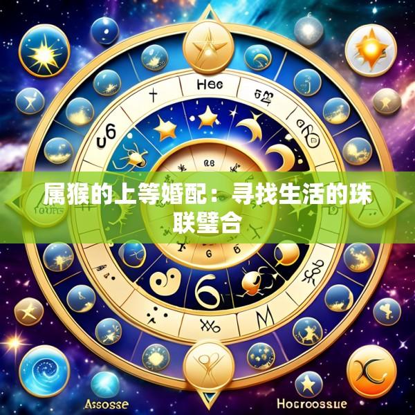 属猴的上等婚配：寻找生活的珠联璧合