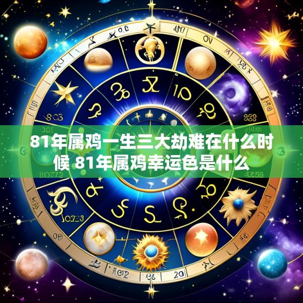 81年属鸡一生三大劫难在什么时候 81年属鸡幸运色是什么