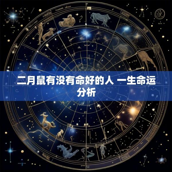 二月鼠有没有命好的人 一生命运分析