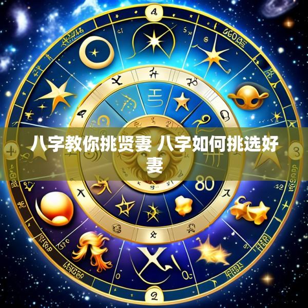 八字教你挑贤妻 八字如何挑选好妻