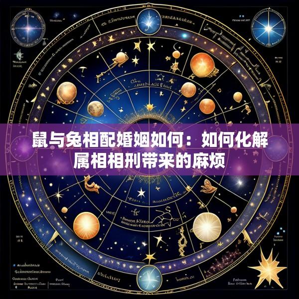 鼠与兔相配婚姻如何：如何化解属相相刑带来的麻烦
