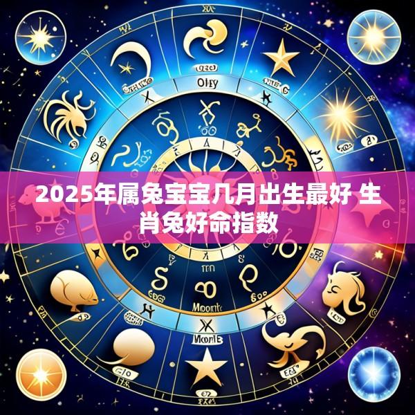 2025年属兔宝宝几月出生最好 生肖兔好命指数