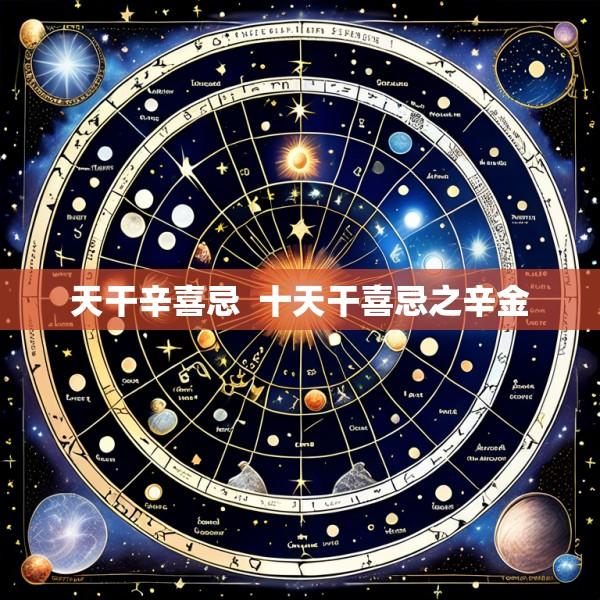 天干辛喜忌  十天干喜忌之辛金