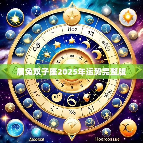 属兔双子座2025年运势完整版