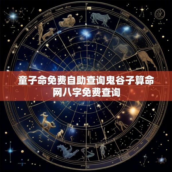童子命免费自助查询鬼谷子算命网八字免费查询