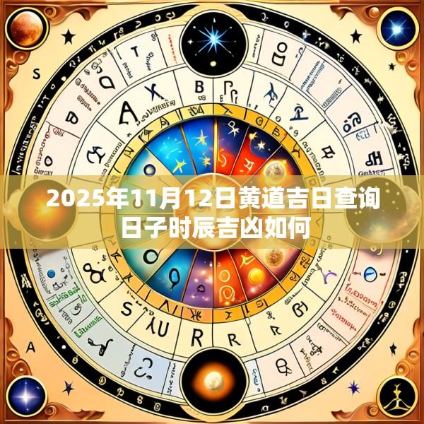 2025年11月12日黄道吉日查询 日子时辰吉凶如何