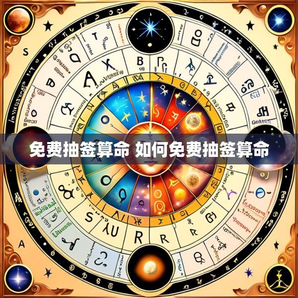 免费抽签算命 如何免费抽签算命