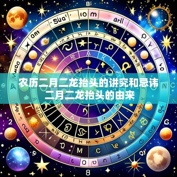 农历二月二龙抬头的讲究和忌讳 二月二龙抬头的由来