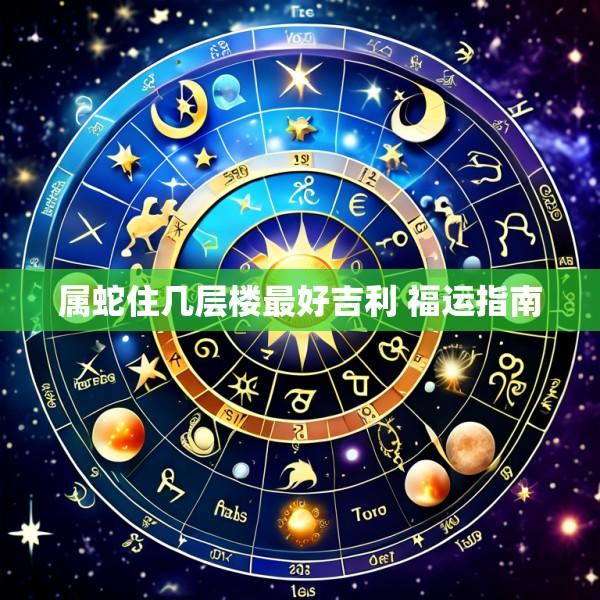 属蛇住几层楼最好吉利 福运指南