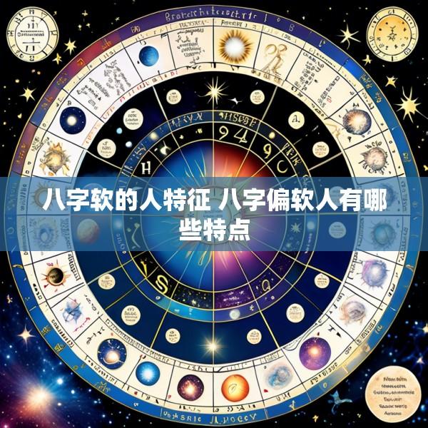 八字软的人特征 八字偏软人有哪些特点
