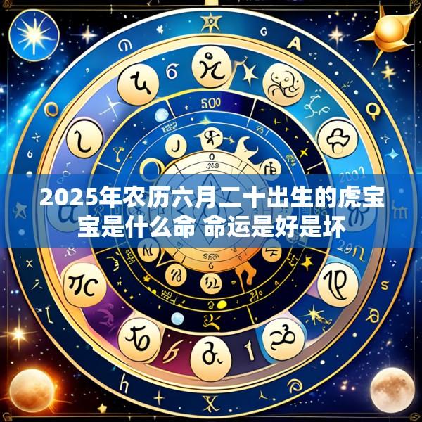 2025年农历六月二十出生的虎宝宝是什么命 命运是好是坏