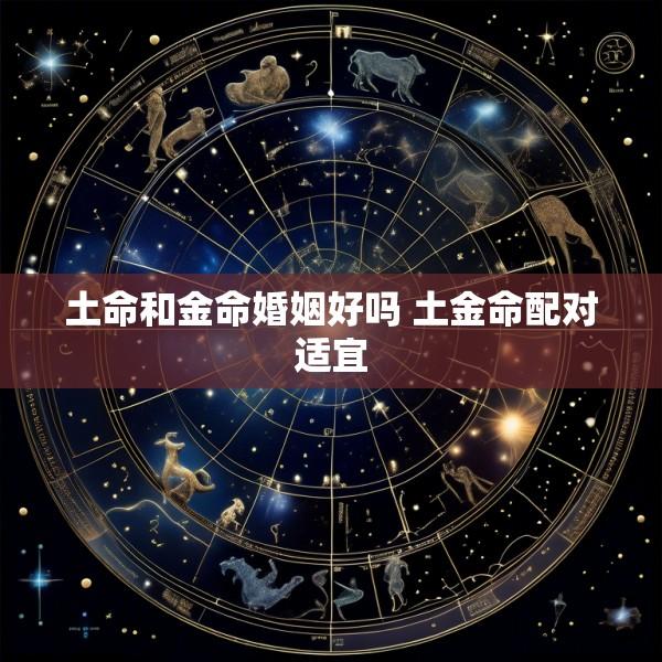 土命和金命婚姻好吗 土金命配对适宜