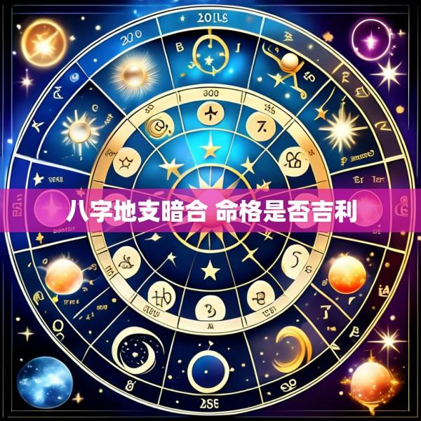八字地支暗合 命格是否吉利