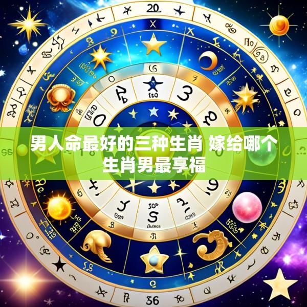 男人命最好的三种生肖 嫁给哪个生肖男最享福