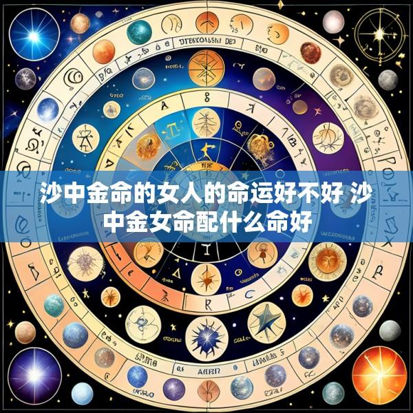 沙中金命的女人的命运好不好 沙中金女命配什么命好