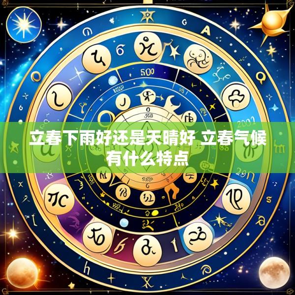 立春下雨好还是天晴好 立春气候有什么特点