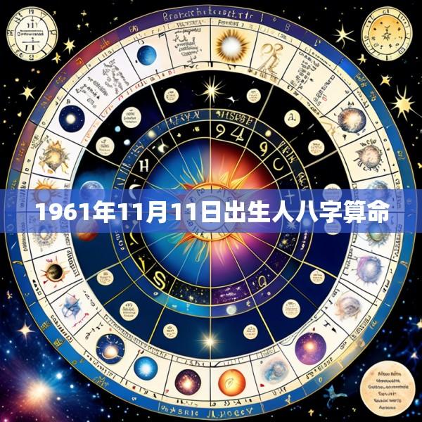 1961年11月11日出生人八字算命