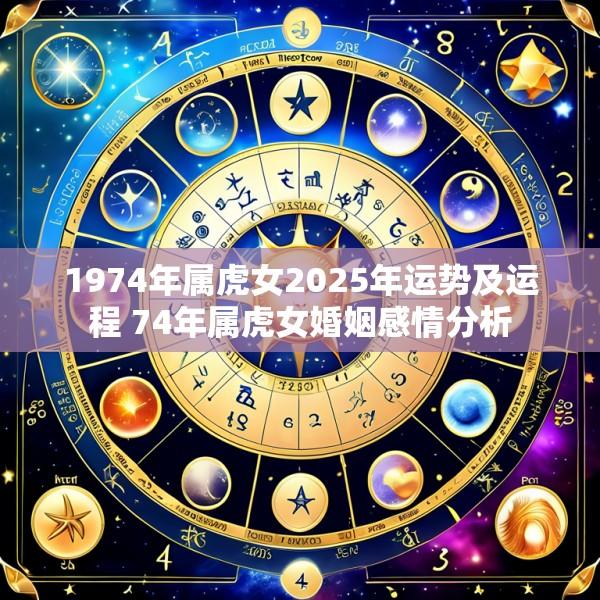 1974年属虎女2025年运势及运程 74年属虎女婚姻感情分析