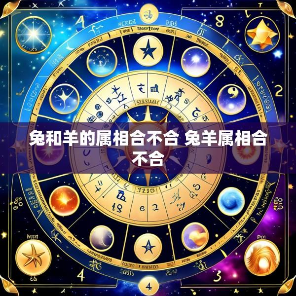 兔和羊的属相合不合 兔羊属相合不合