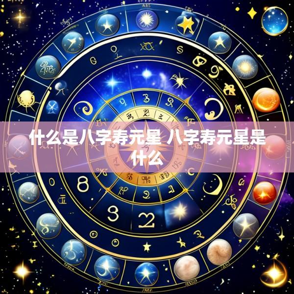 什么是八字寿元星 八字寿元星是什么