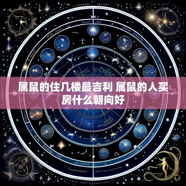 属鼠的住几楼最吉利 属鼠的人买房什么朝向好
