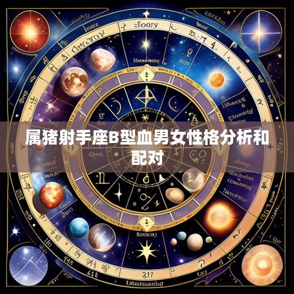 属猪射手座B型血男女性格分析和配对
