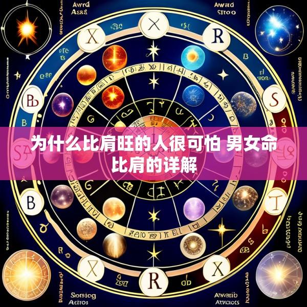 为什么比肩旺的人很可怕 男女命比肩的详解