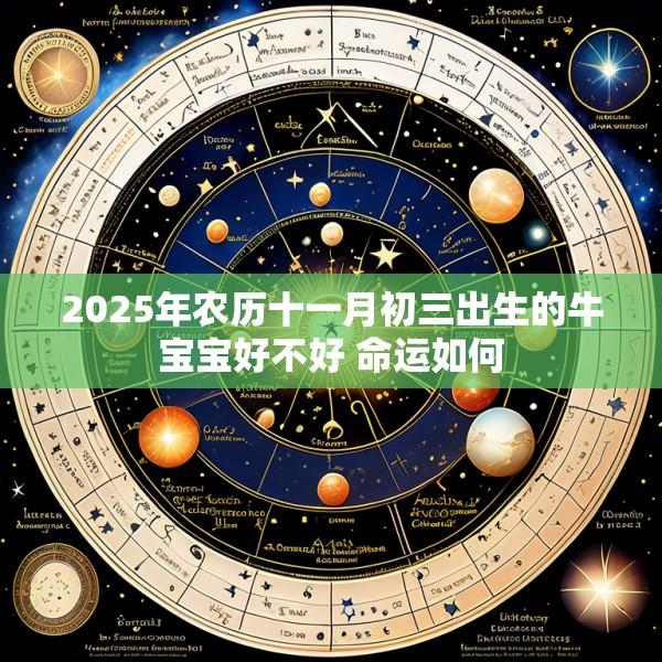 2025年农历十一月初三出生的牛宝宝好不好 命运如何