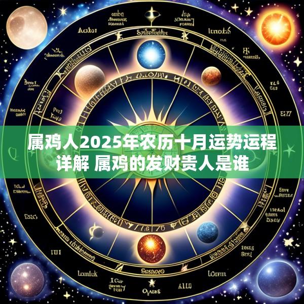 属鸡人2025年农历十月运势运程详解 属鸡的发财贵人是谁