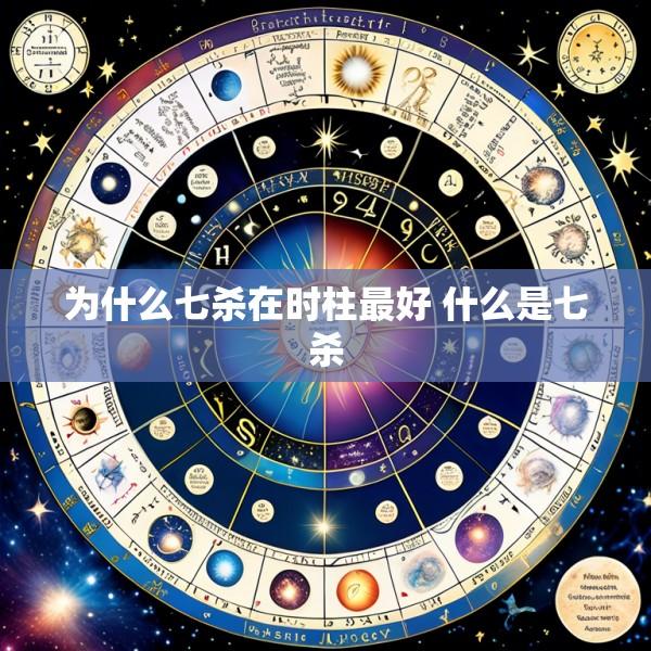 为什么七杀在时柱最好 什么是七杀