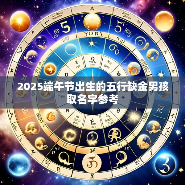 2025端午节出生的五行缺金男孩取名字参考