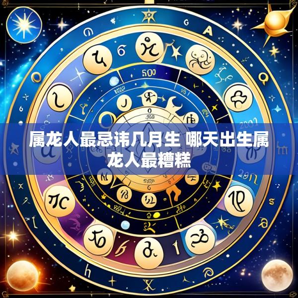 属龙人最忌讳几月生 哪天出生属龙人最糟糕
