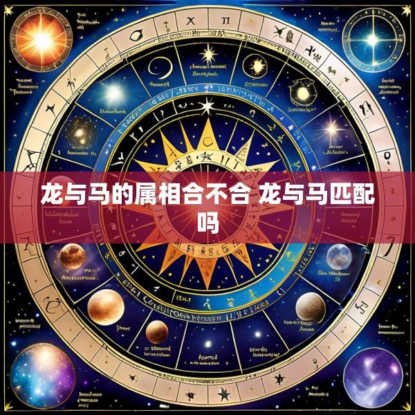 龙与马的属相合不合 龙与马匹配吗