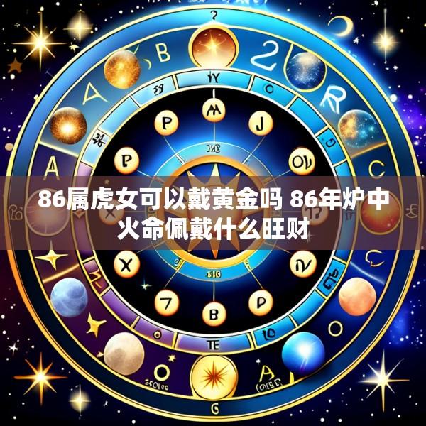 86属虎女可以戴黄金吗 86年炉中火命佩戴什么旺财