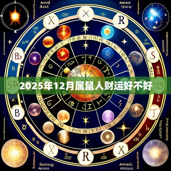 2025年12月属鼠人财运好不好