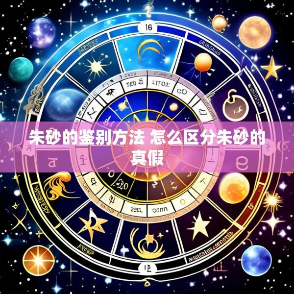朱砂的鉴别方法 怎么区分朱砂的真假