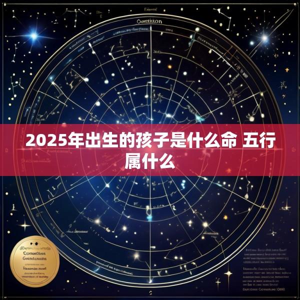 2025年出生的孩子是什么命 五行属什么
