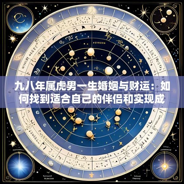 九八年属虎男一生婚姻与财运：如何找到适合自己的伴侣和实现成功