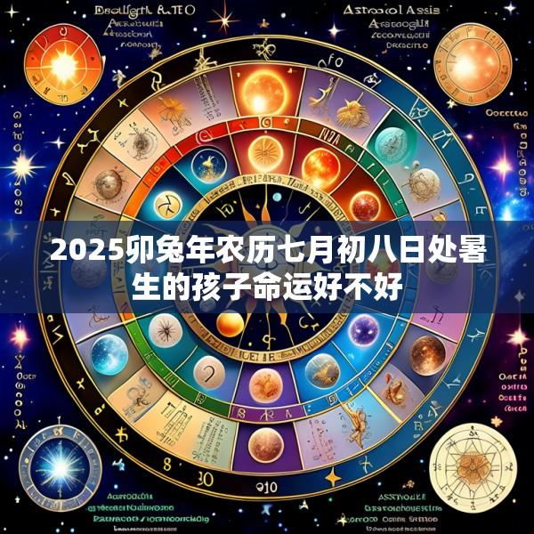 2025卯兔年农历七月初八日处暑生的孩子命运好不好