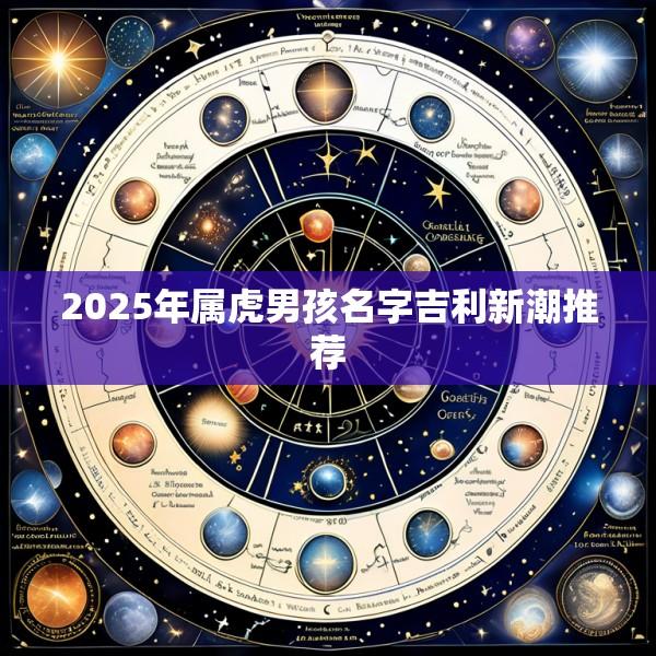 2025年属虎男孩名字吉利新潮推荐